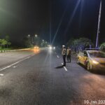 Malam di Banyumulek, Patroli Blue Light Cegah Aksi Kriminal