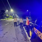 Patroli Intensif Polsek Gerung di Bypass BIL Jaga Kamtibmas, Ciptakan Rasa Aman