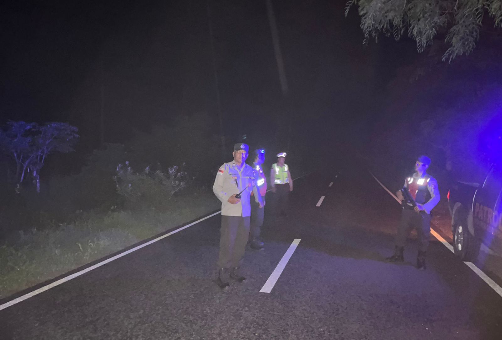 Aksi Polsek Sekotong Cegah Balap Liar Demi Keamanan Warga