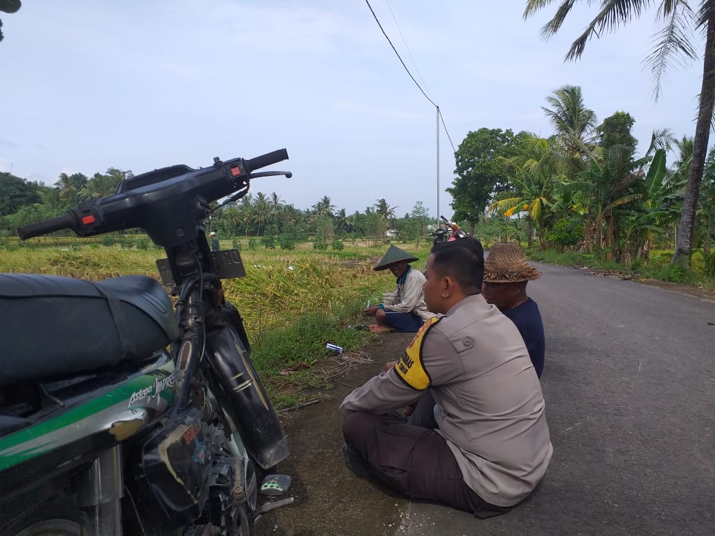 Edukasi Ketahanan Pangan: Langkah Proaktif Bhabinkamtibmas Kuripan Timur