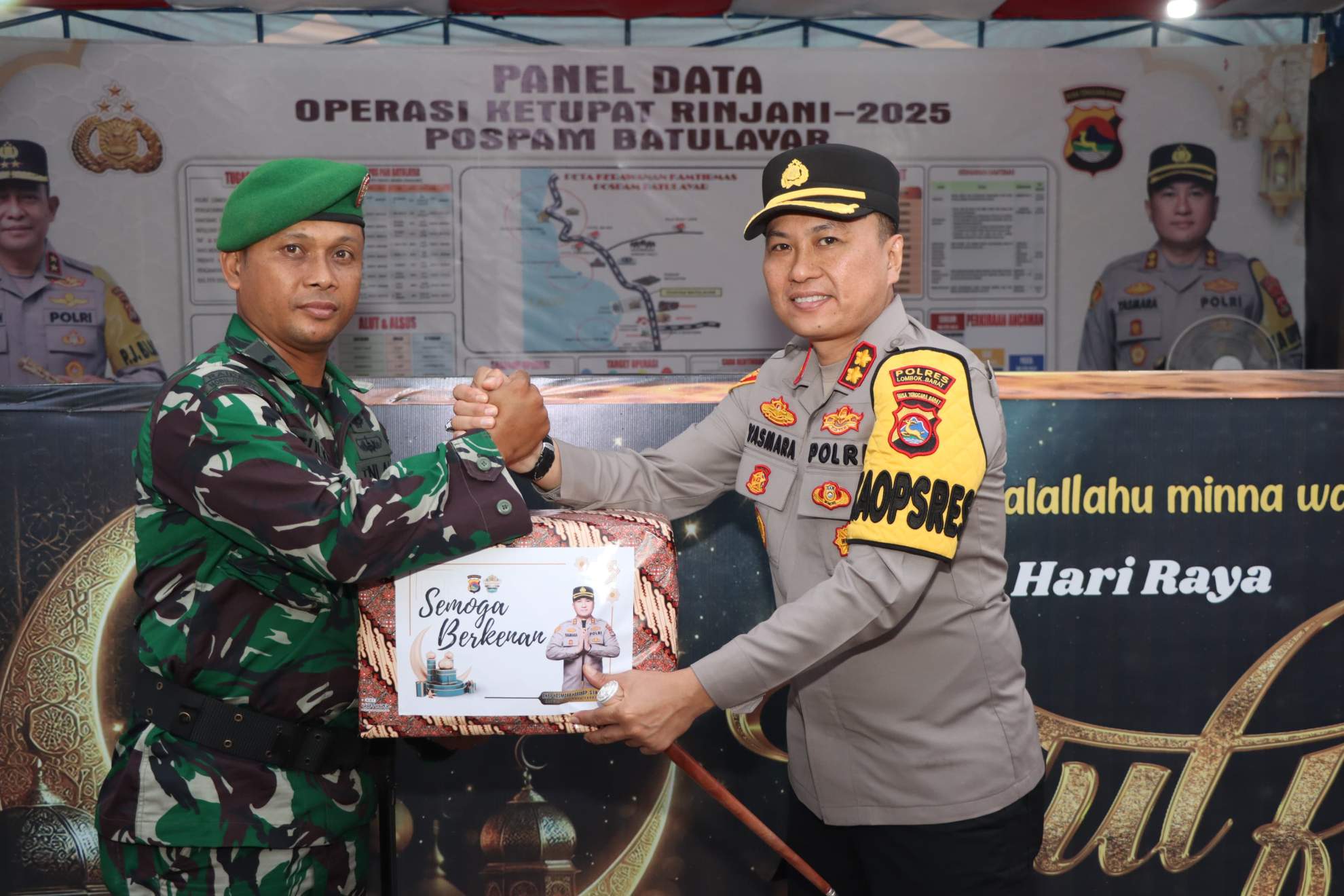 Pengamanan Lebaran: Kapolres Pastikan Pospam Batulayar Siap Bertugas