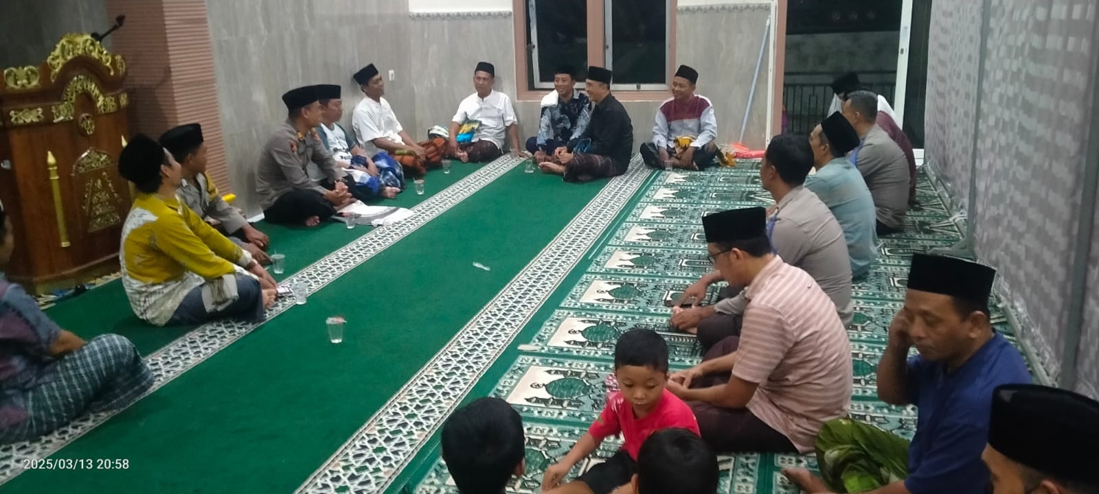 Silaturahmi Kapolsek Kediri, Sinergi Kuat Sambut Ramadan