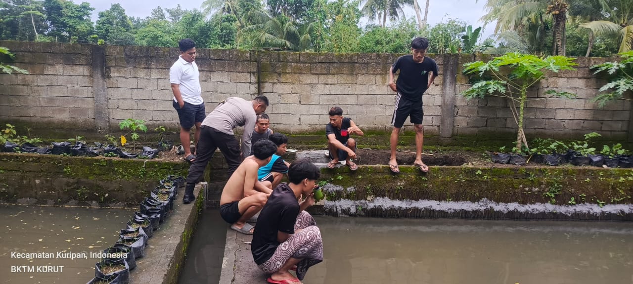 Polisi Sambangi Komunitas Pemuda, Dorong Ketahanan Pangan