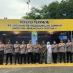 Pantau Arus Mudik, Waka Polres Lombok Barat Sambangi Posko Lembar