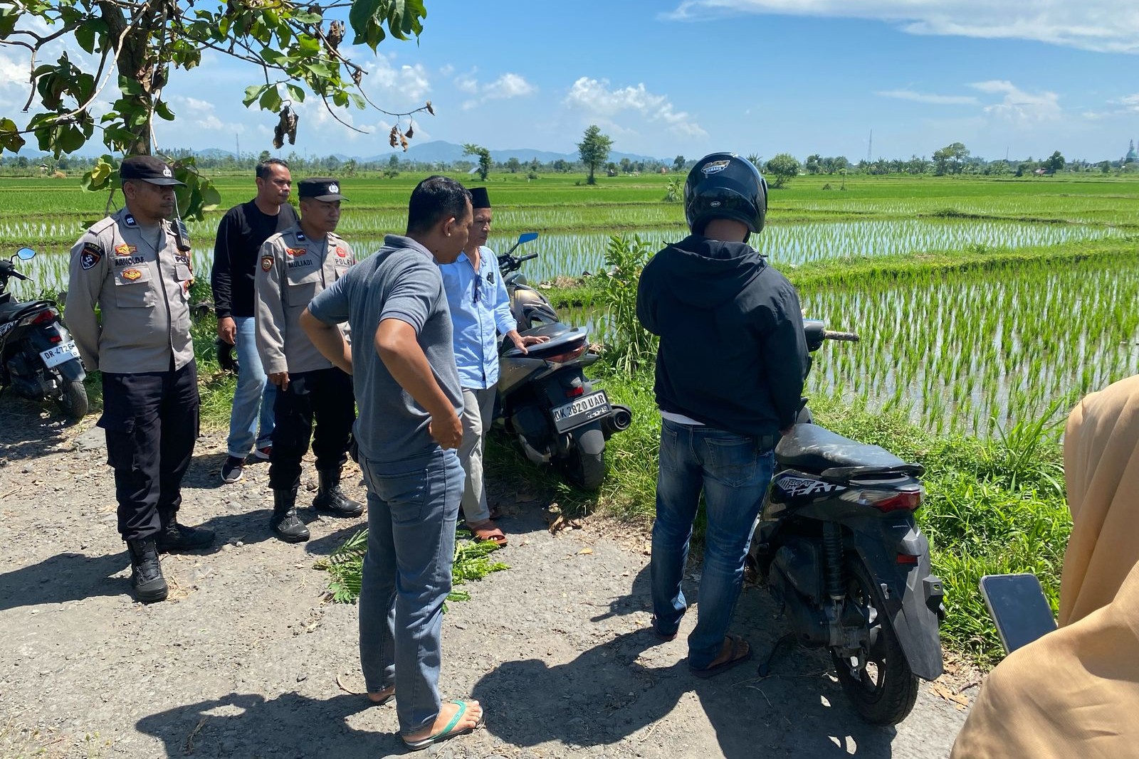 Berkat Informasi Warga, Polsek Kediri Temukan Sepeda Motor Diduga Hasil Curian di Tanah Kosong