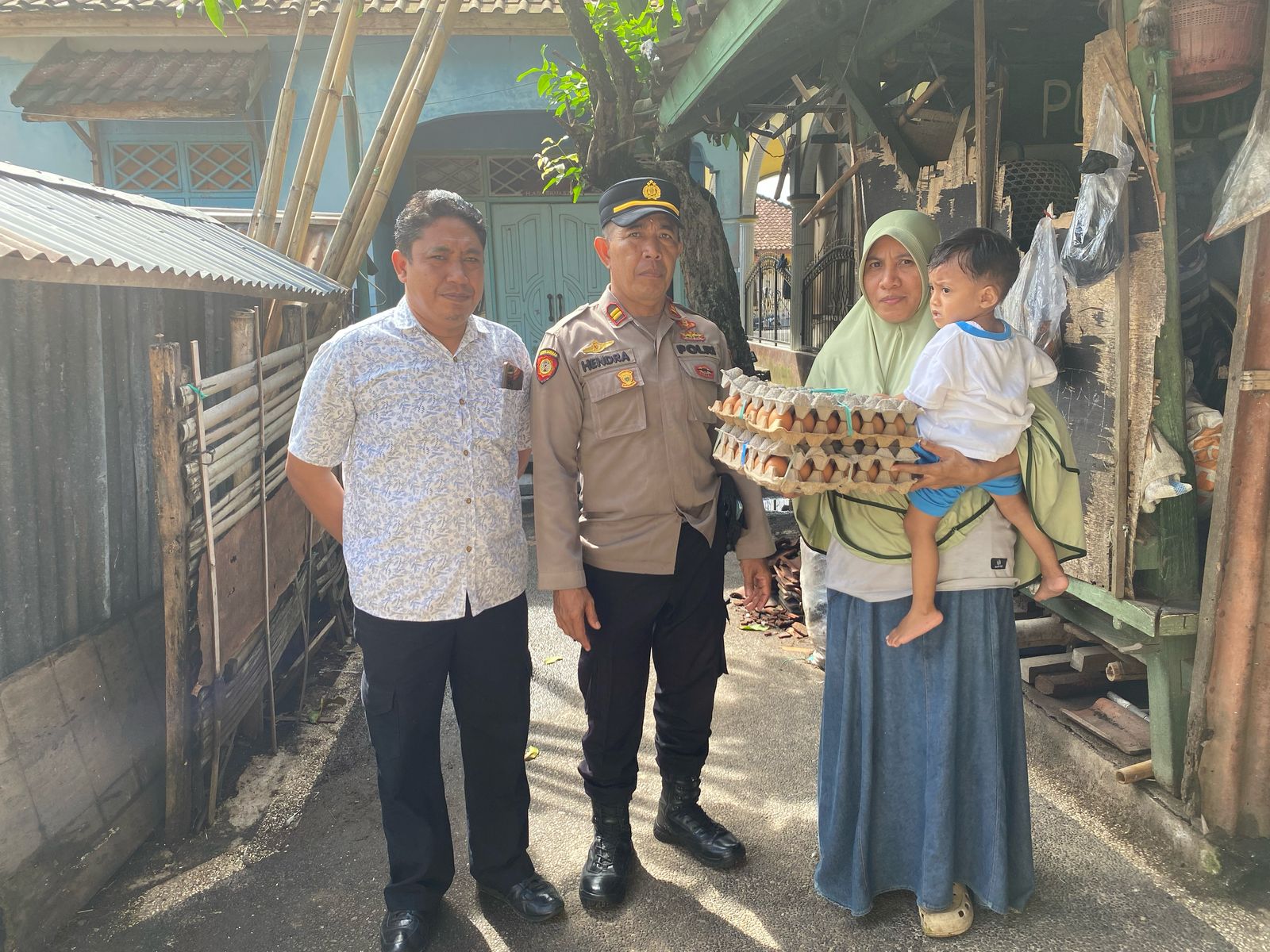 Konsistensi Polsek Kediri untuk Jumat Berkah Peduli Stunting, Aksi 101 Minggu Bukti Komitmen Nyata