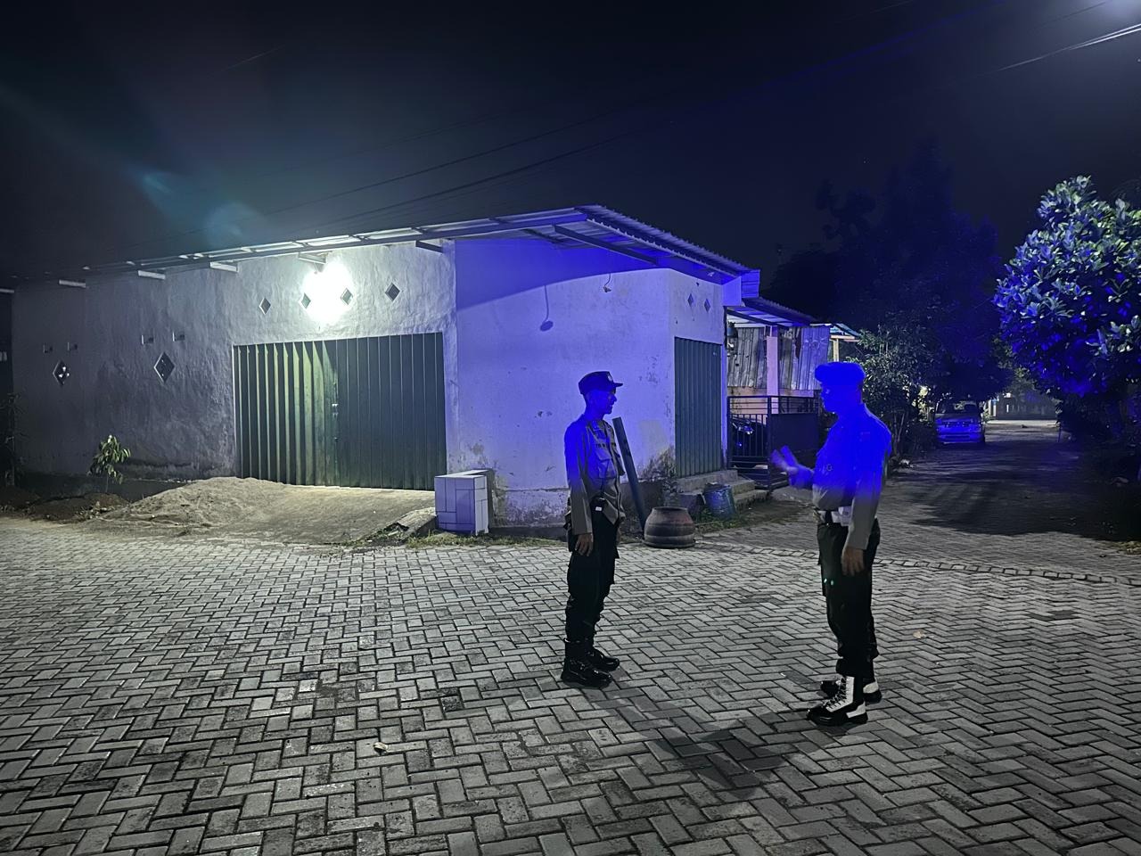 Antisipasi Kriminalitas, Polsek Kuripan Tingkatkan Patroli di Perumahan