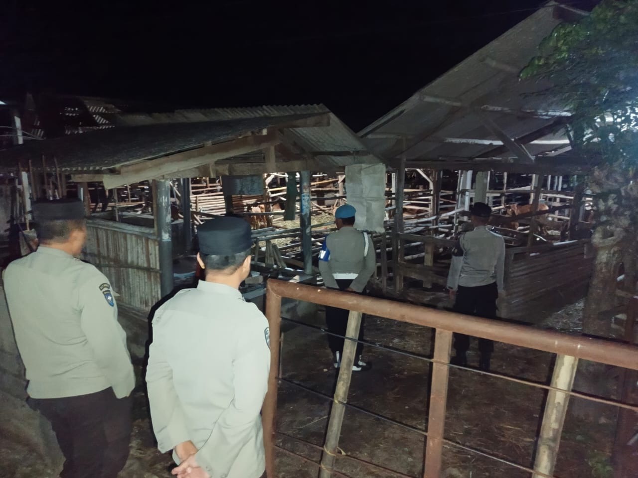 KRYD Polsek Gerung: Objek Vital & Permukiman Lombok Barat Aman