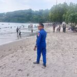 Polairud Polres Lombok Barat Intensifkan Patroli Pengamanan Lebaran Ketupat di Pantai Senggigi