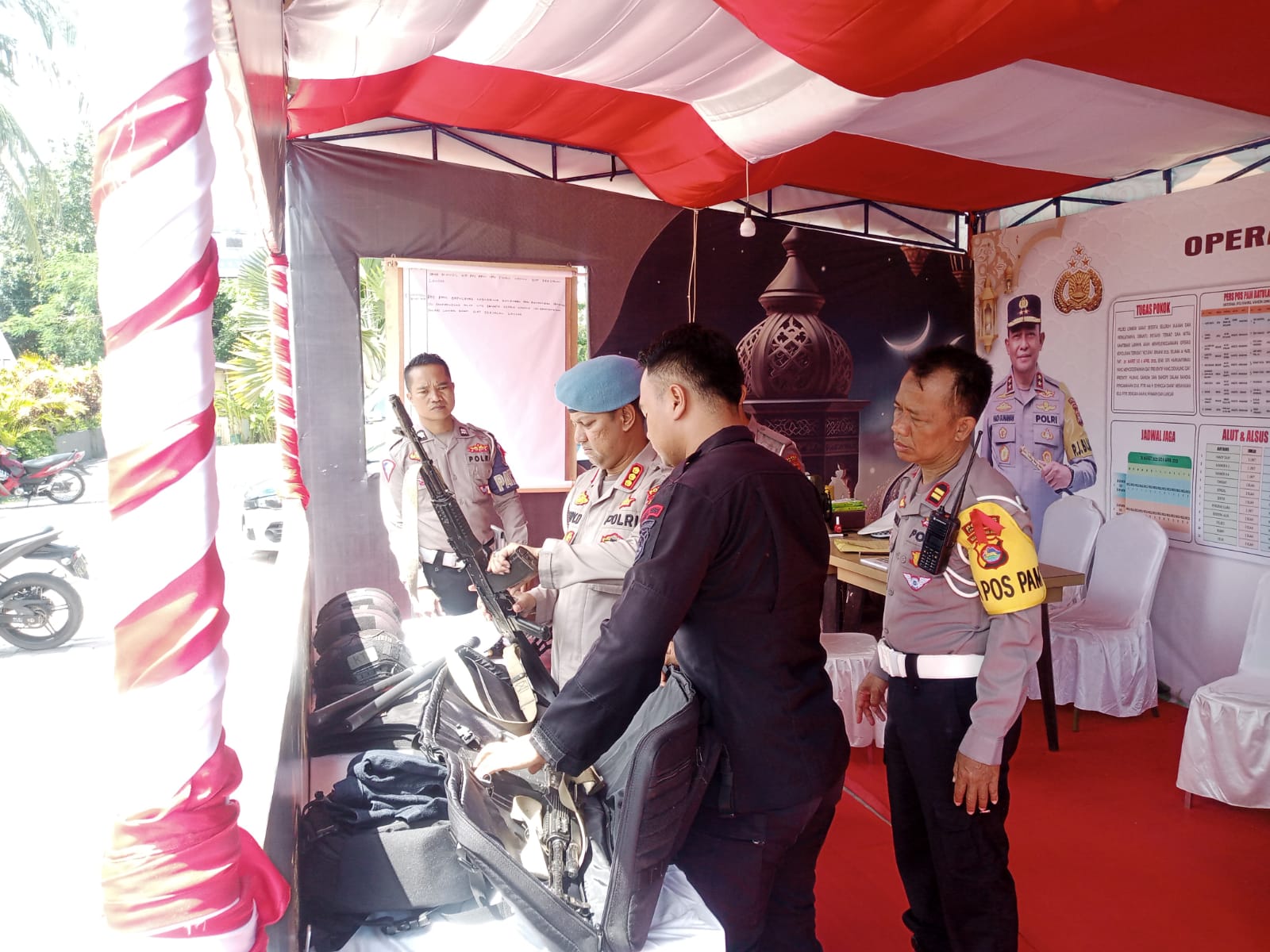 Pesan Penting Pejabat Polda NTB: Waspada & Disiplin di Pospam Batulayar