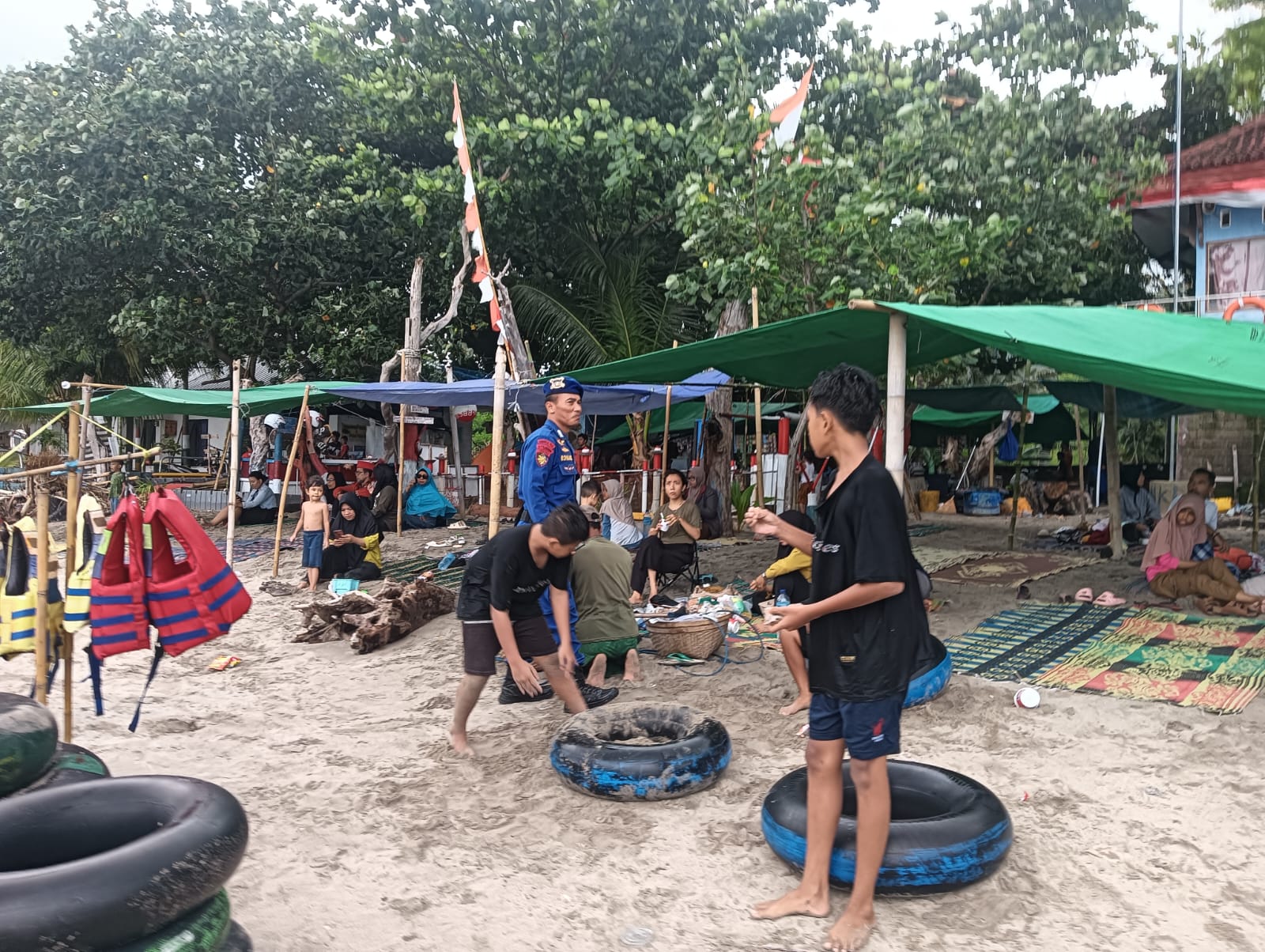 Situasi Kamtibmas di Senggigi Terpantau Aman dan Kondusif, Polairud Intensifkan Patroli dan Himbauan