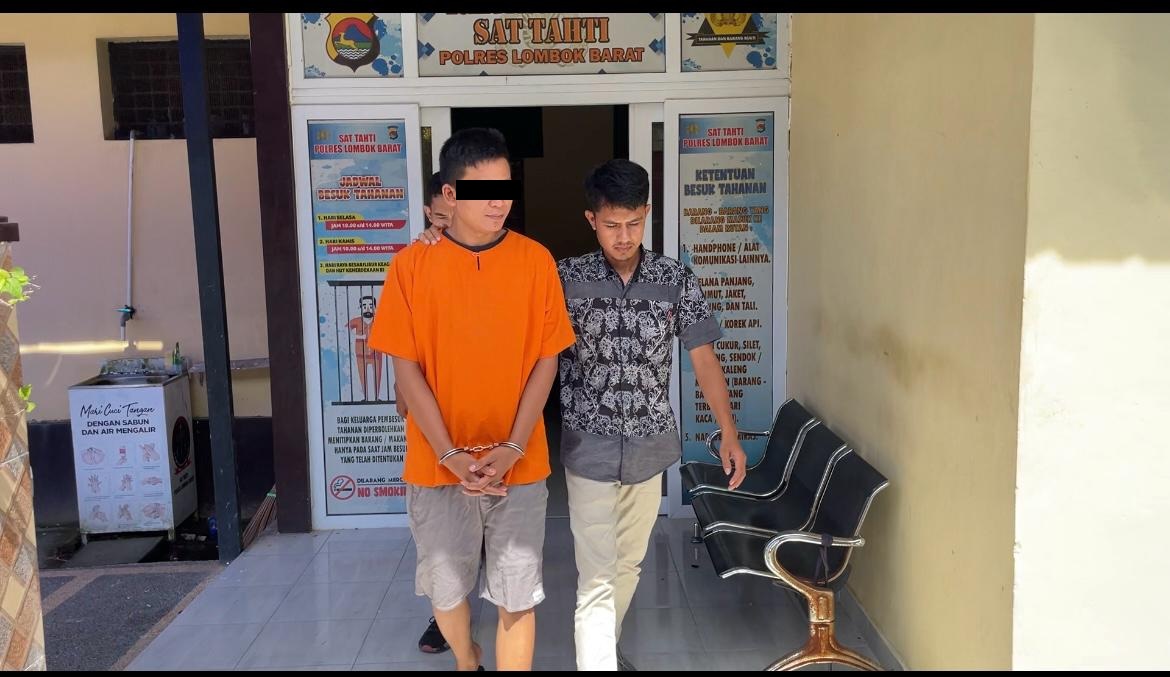 Polres Lombok Barat Ringkus Pengedar Sabu dengan Barang Bukti Puluhan Poket