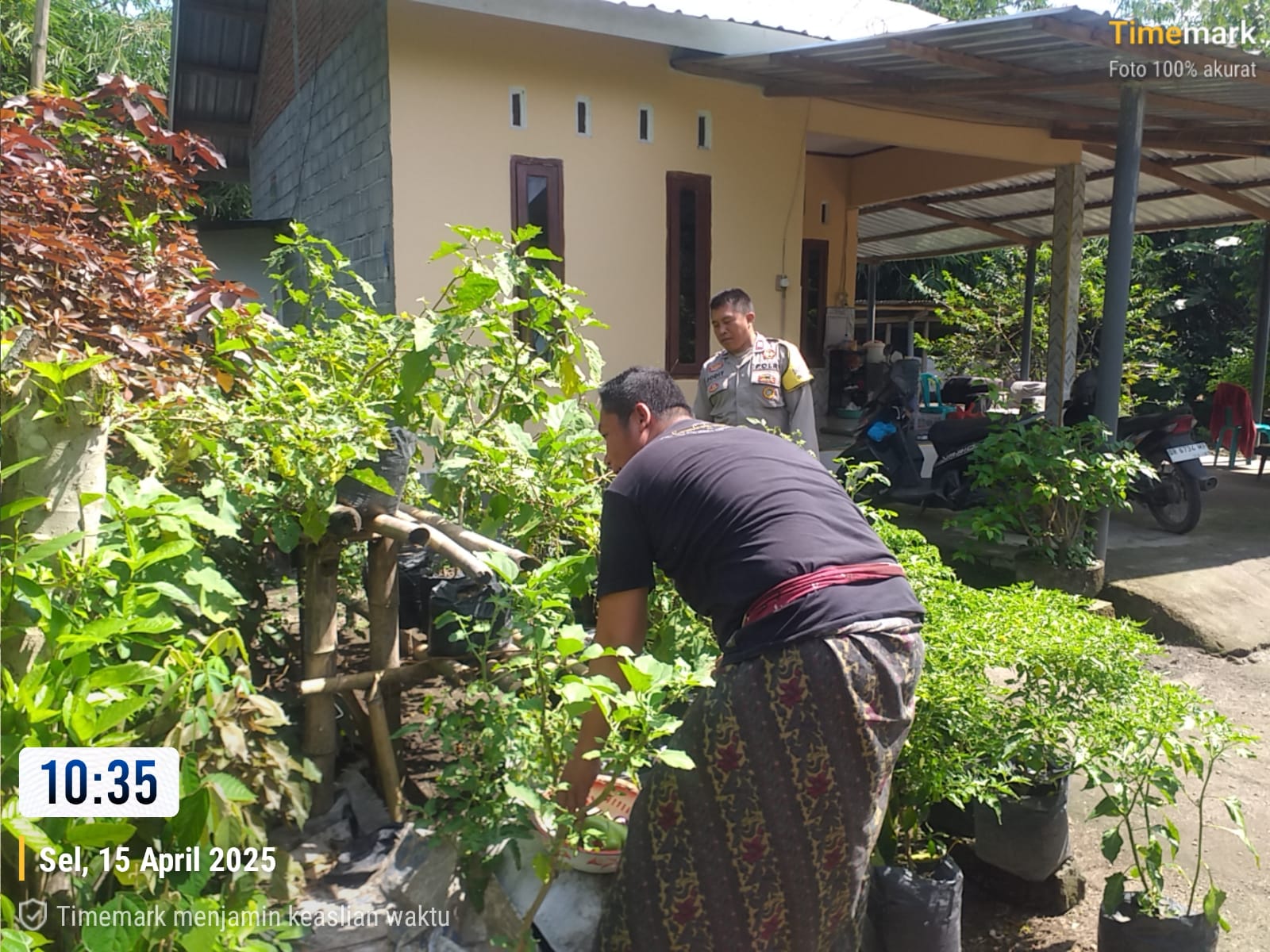 Bhabinkamtibmas Kuripan Aktif Sosialisasikan Program Pangan