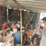 Cegah Gangguan Kamtibmas, Polsek Kediri Rutin Sambangi Warga