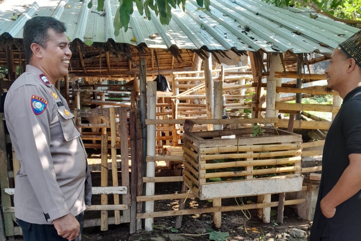 Sinergi Polri dan Masyarakat Dukung Kemandirian Pangan di Lombok Barat