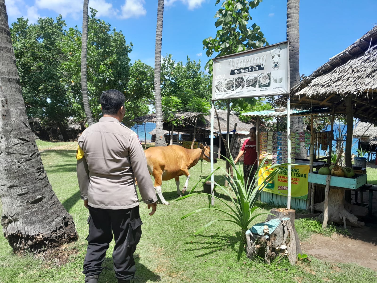 Sinergi Polisi dan Warga Wujudkan Ketahanan Pangan di Lombok Barat
