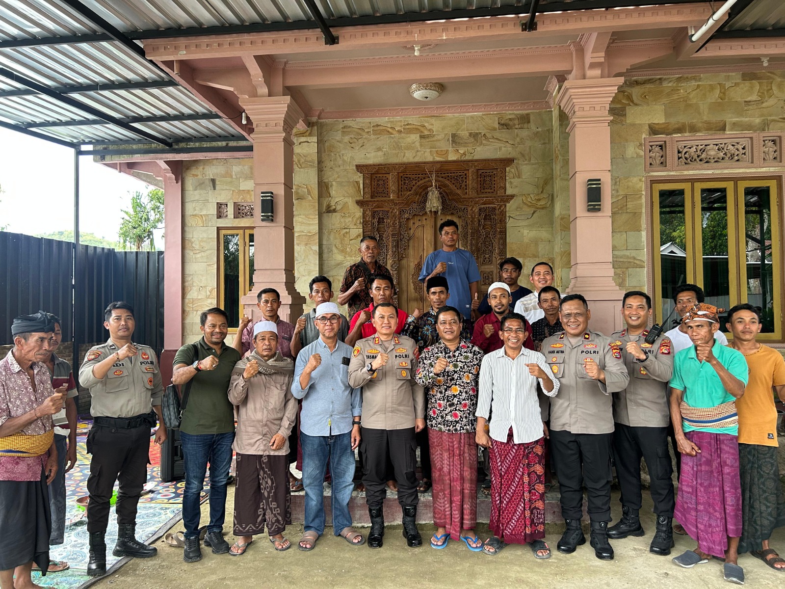 Kapolres Lombok Barat Apresiasi Kerukunan Desa Mareje