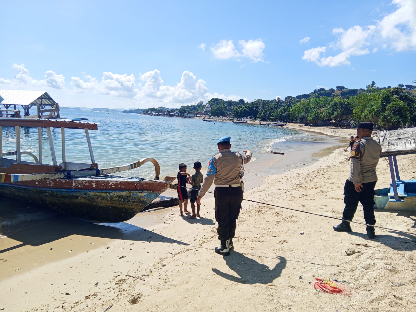 Polsek Sekotong Intensifkan Pengamanan Objek Wisata NTB