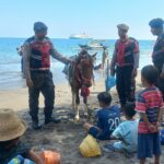 Polres Lombok Barat Tingkatkan Patroli Preventif di Obyek Wisata Pantai Cemara Lembar