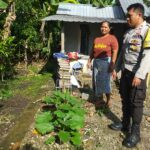 Bhabinkamtibmas Desa Jagaraga Sosialisasikan Program Ketahanan Pangan