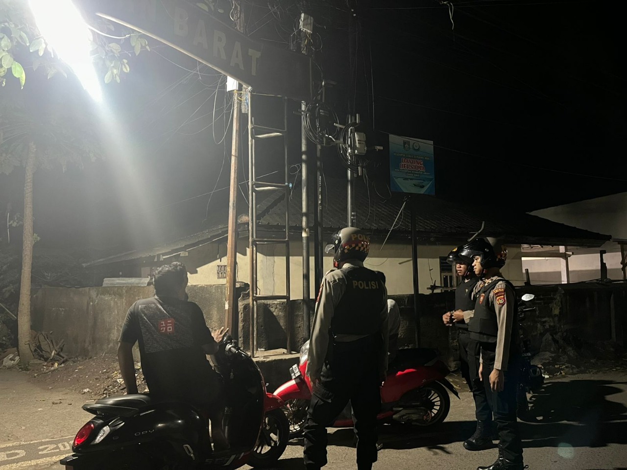 Keamanan Warga Prioritas, Polres Lombok Barat Laksanakan Patroli Presisi