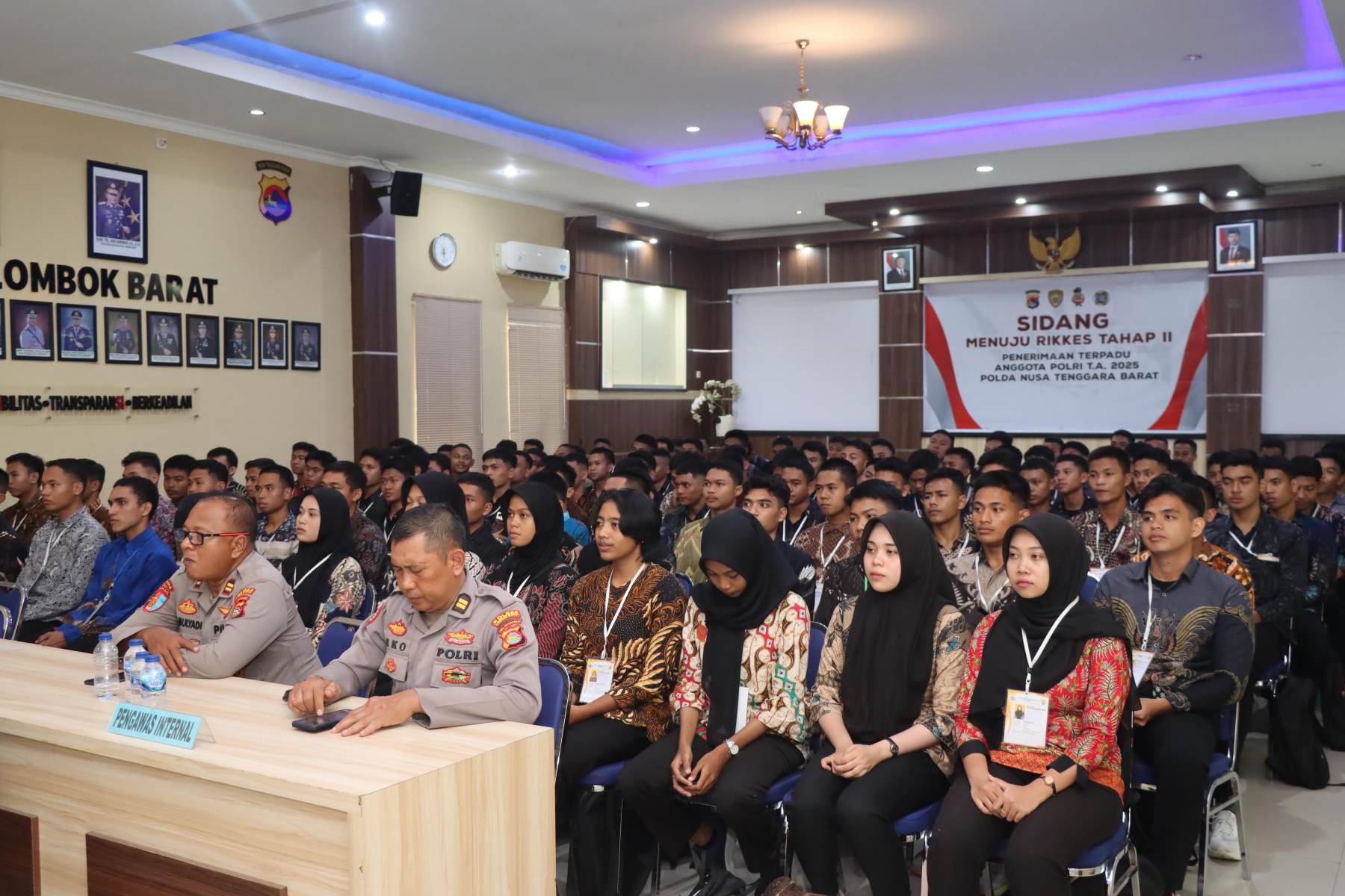 Sidang Menuju Rikkes II: Transparansi Seleksi Anggota Polri Lombok Barat