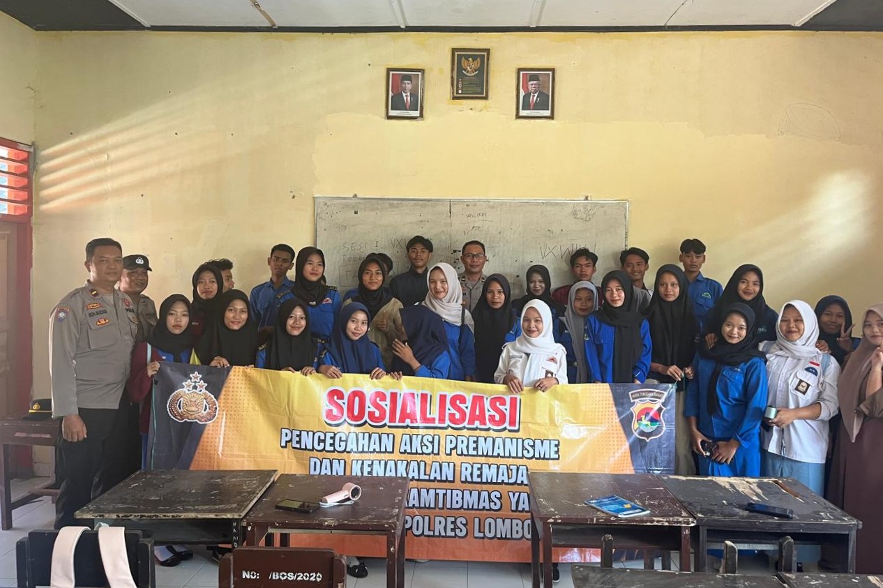 Bahaya Narkoba dan Pernikahan Dini Disorot di SMK N 2 Kuripan