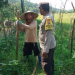 Bhabinkamtibmas Taman Ayu Galakkan Ketahanan Pangan Keluarga