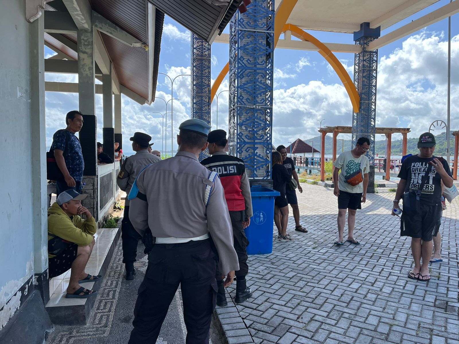 Polsek Sekotong Antisipasi Kejahatan di Tempat Wisata Lombok Barat