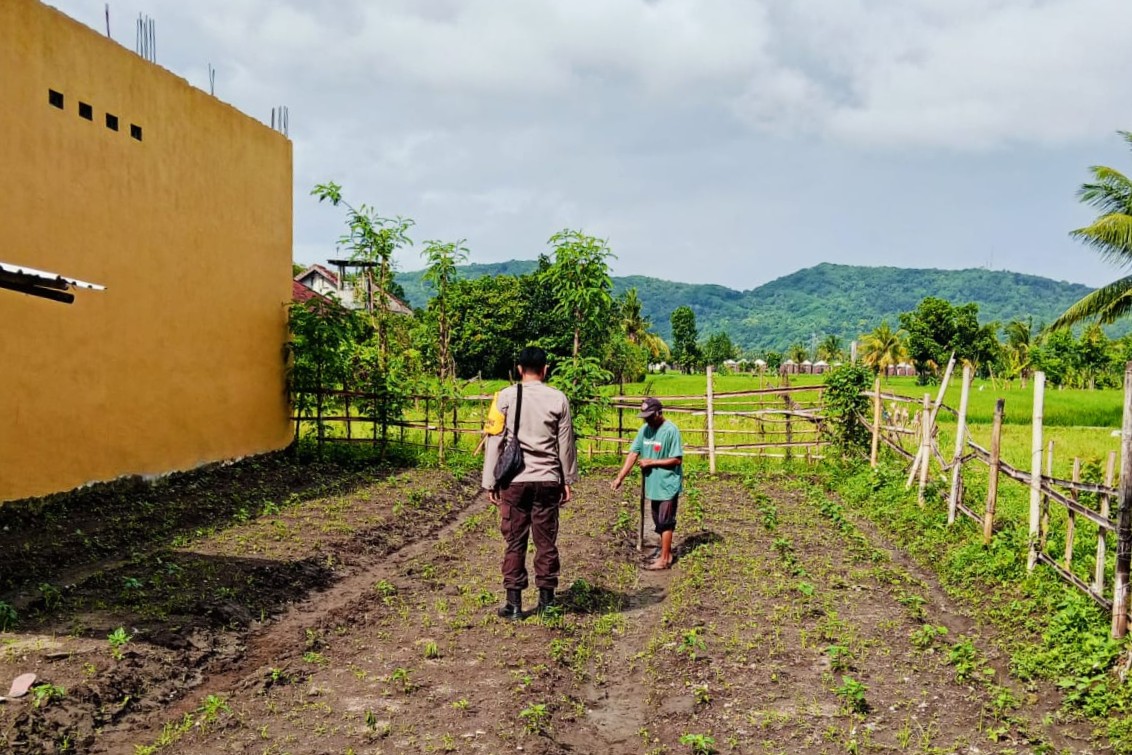 Polri Aktif di Ladang Petani Kediri, Dorong Kesejahteraan dan Ketahanan Pangan