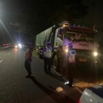 Patroli Malam Intensif Satlantas Amankan Bypass BIL Lombok Barat