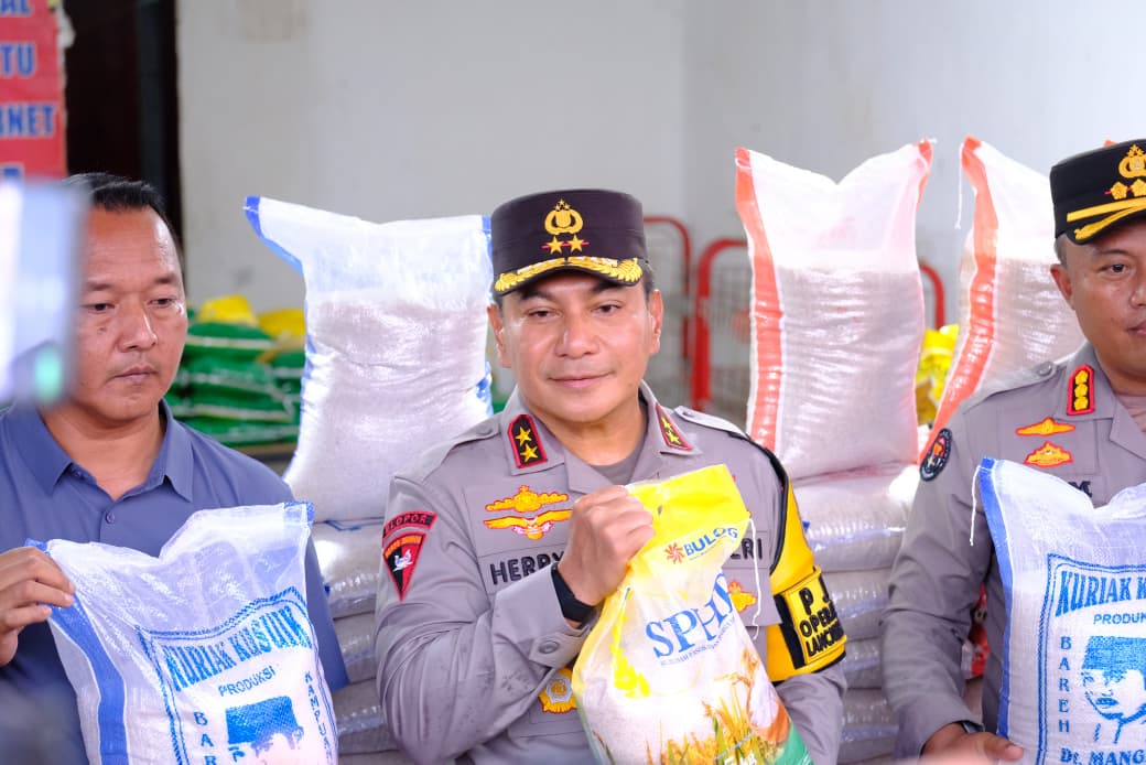 Polda Riau Tetapkan Distributor Pengoplos 9 Ton Beras Reject Jadi Tersangka