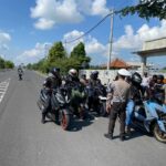Polres Lombok Barat Gencarkan Operasi Patuh Rinjani 2025, 70 Pelanggar Ditilang di Bypass BIL 2