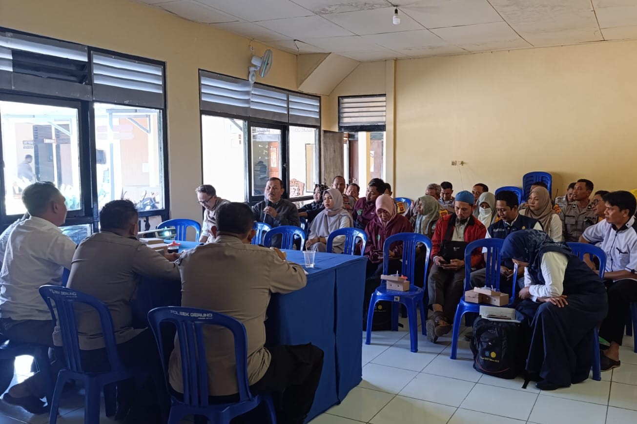 Polsek Gerung dan PPL Bahas Tata Niaga Jagung Untuk Kesejahteraan Petani