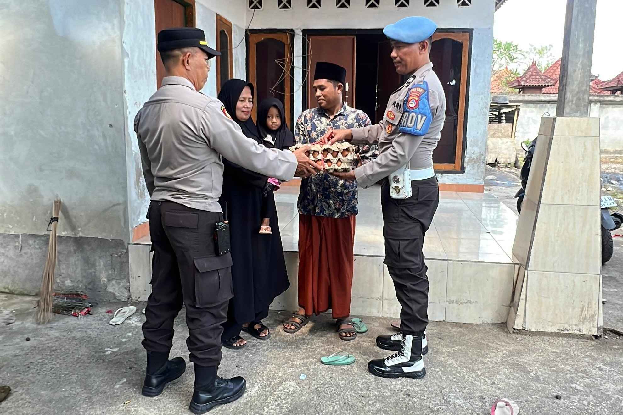 Polres Lombok Barat Gencarkan Gerakan Polsek Kediri Peduli Stunting