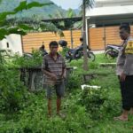 Bhabinkamtibmas Senggigi Dorong Warga Krandangan Kembangkan Ketahanan Pangan