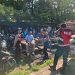 Inovasi KEMOS 110 Disosialisasikan Sat Samapta Polres Lobar di Desa Gerung Selatan