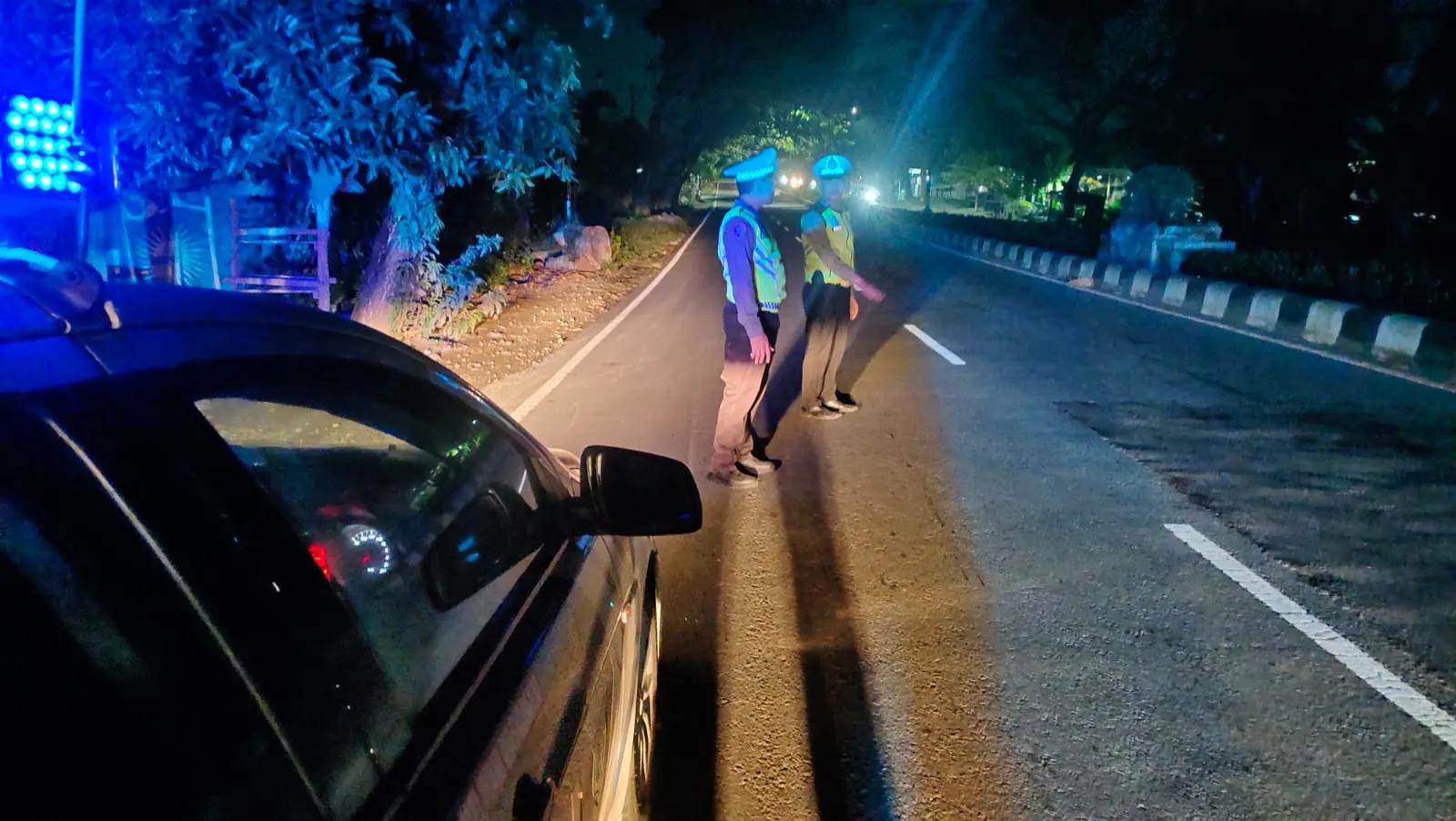 Polres Lombok Barat Siaga Malam Cegah Balap Liar dan Begal