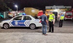 Malam Aman di Lombok Barat: Polisi Antisipasi Balap Liar dan Kejahatan Jalanan