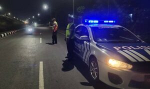 Hadapi Cuaca Ekstrem, Polres Lombok Barat Perketat Patroli Malam di Bypas