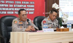 Ciptakan Kamseltibcar Lantas, Polres Lobar Rampungkan Lat Pra Ops Zebra